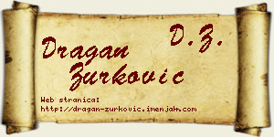 Dragan Zurković vizit kartica